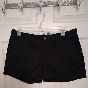 Black Old Navy Brand Midrise shorts
